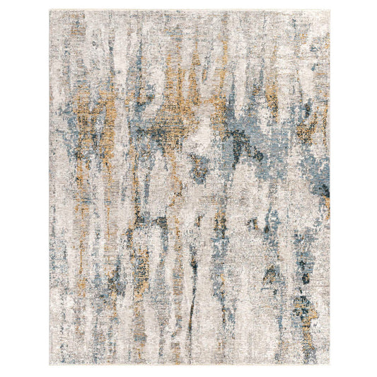 Ladoga - Modern 8 X 10 Rug - Pearl Silver