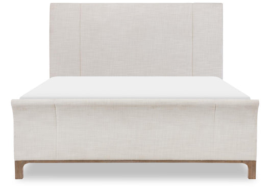 Harmony - Complete Upholstered Sleigh Bed - Ovation Tweed