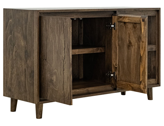 Savia - 2 Door Wood TV Stand - Brown