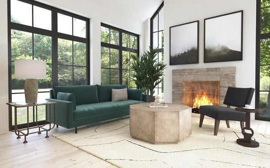 Commerce And Market - Round Side Table