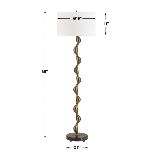 Remolino - Floor Lamp - Bronze