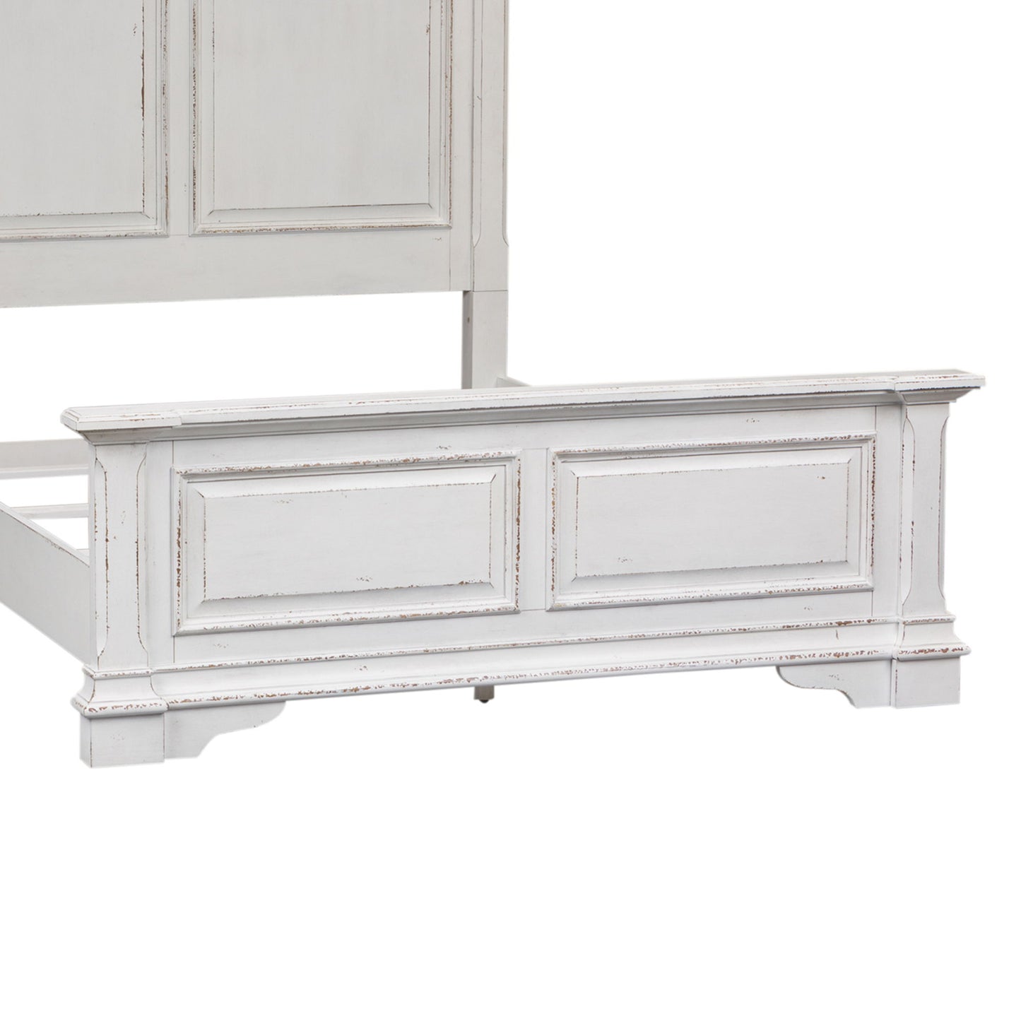 Abbey Park - Queen Panel Footboard - White