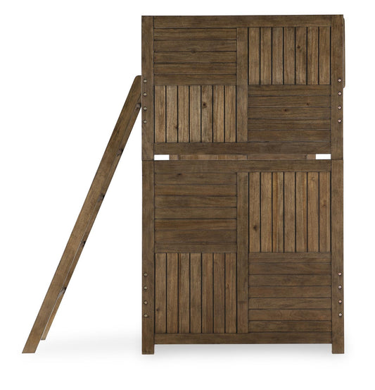 Summer Camp - Bolting Bunk Rails With Slat Rolls Twin - Tree House Brown