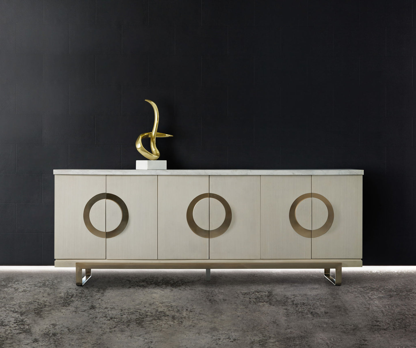 Melange - Noelle Credenza - Beige