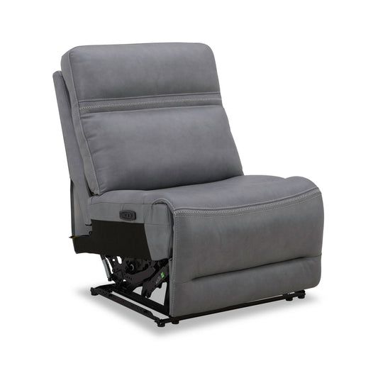 Cooper - Armless Recliner P3 & ZG - Blue Gray - Gray