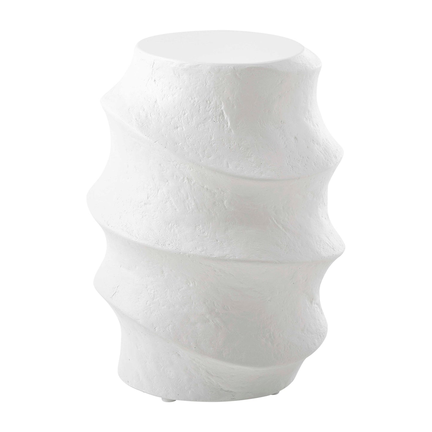Winded - Outdoor Accent Table - White