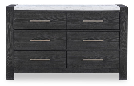 Horizons - 6 Drawers Dresser - Espresso