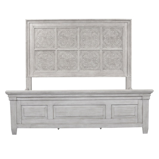 Heartland - King California Panel Bed - White