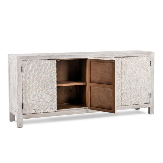 Astrid - 4 Door Cabinet - Vintage Cream