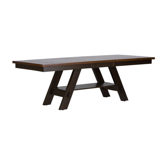 Lawson - Pedestal Table Top - Dark Brown