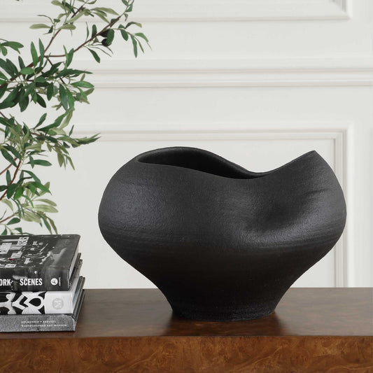 Nocturne - Bowl - Textured Black