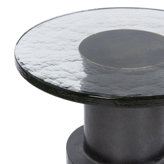 Callen - Round Accent Table - Black