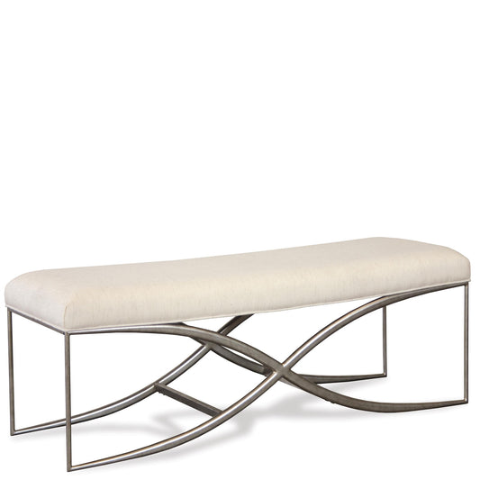 Maisie - Upholstered Bed Bench - Champagne