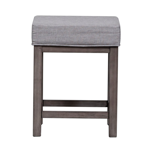 Tanners Creek - Upholstered Console Stool (Set of 3) - Dark Gray