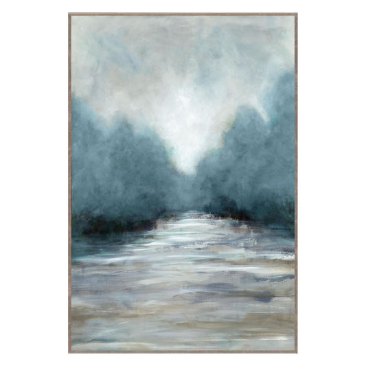 Crisp Morning - 40" x 60" Painting Art by Buddy Whitlock - Champagne