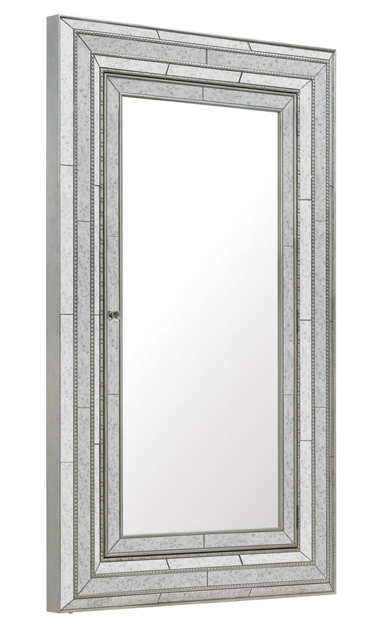 Melange - Glamour Floor Mirror With Jewelry Armoire Storage