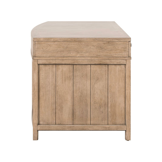 Proximity Place - Jr Executive Desk - Barley Buff
