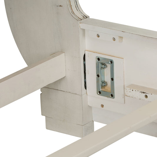 Abbey Park - California King Sleigh Bed Rails - White