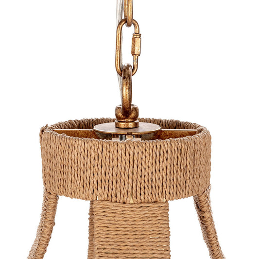 Sarmiento - Pendant Medium - Natural/Gold