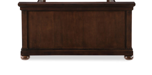 Canterbury - Twin Panel Footboard With Slat Roll - Warm Cherry