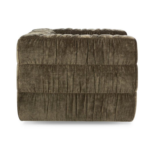 Afeela - Upholstered Swivel Chair - Fern Green