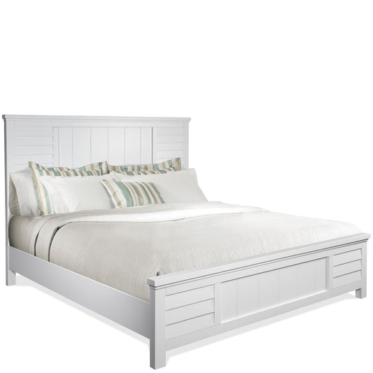 Cora - Full / Queen Louver Headboard - Cloud
