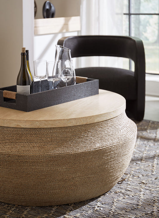 Retreat - Round Cocktail Table - Beige