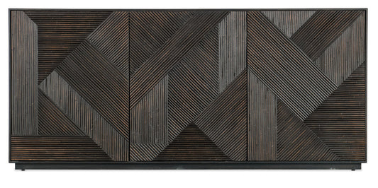 Retreat - Entertainment Credenza - Dark Brown