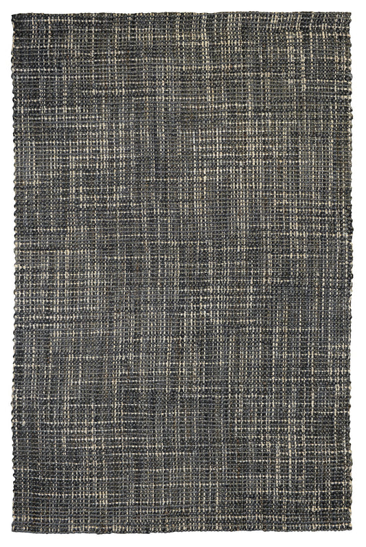 Jute Texture - 9' x 12' Boucle Rug - Gray