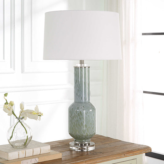 Imperia - Aqua Gray Table Lamp