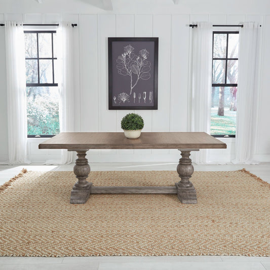 River Place - Trestle Table - Gray