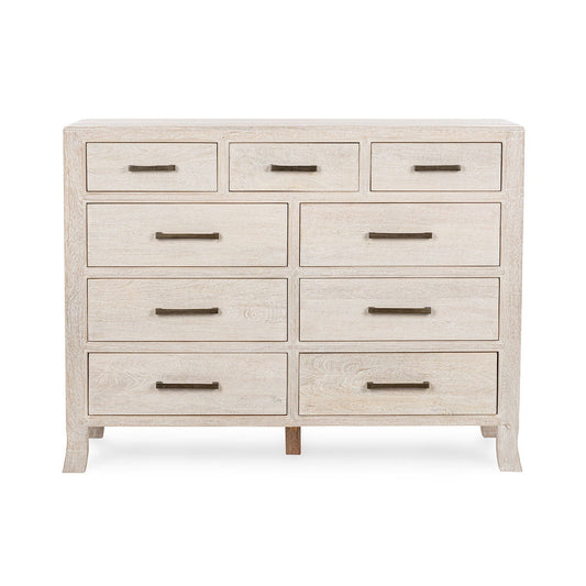 Westmont - 9 Drawers Dresser - White