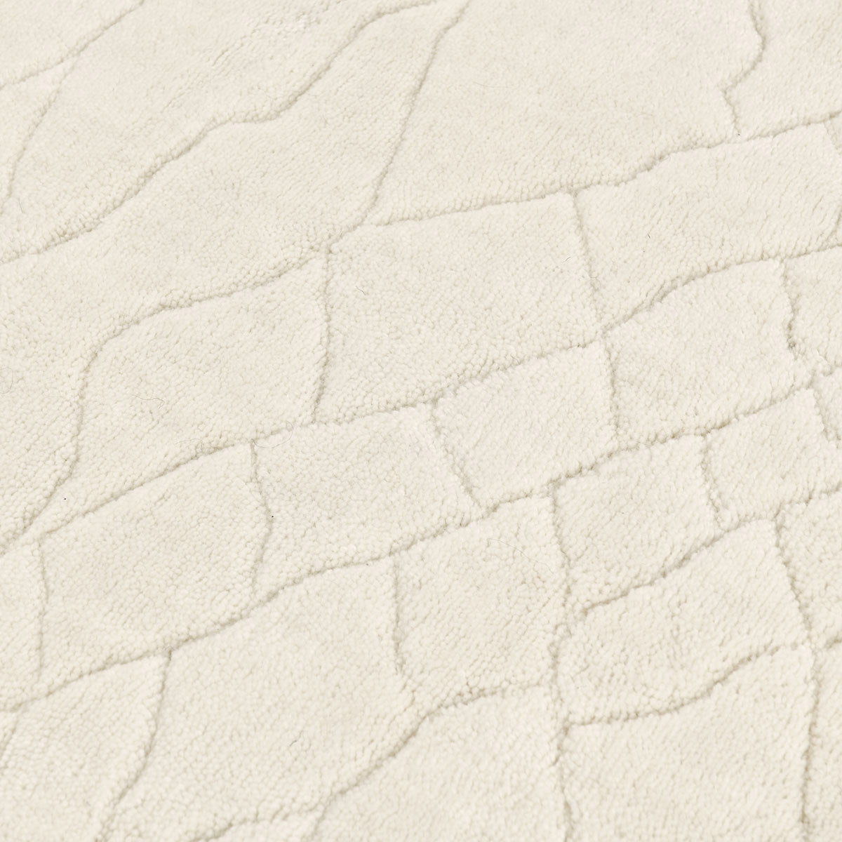 Renewed - 2' x 3' Lucerne Wool Area Rug - Ivory