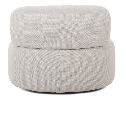 Ellis - Outdoor Swivel Lounge Chair - Light Gray