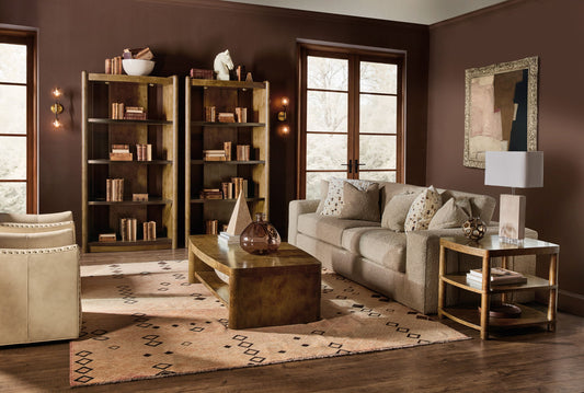 Melange - Romano Etagere - Dark Brown