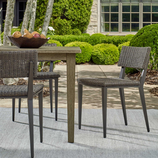 Calbas - Outdoor Dining Chair - Java Black