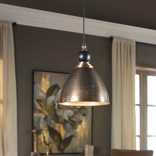 Adastra - 1 Light Pendant - Antique Brass