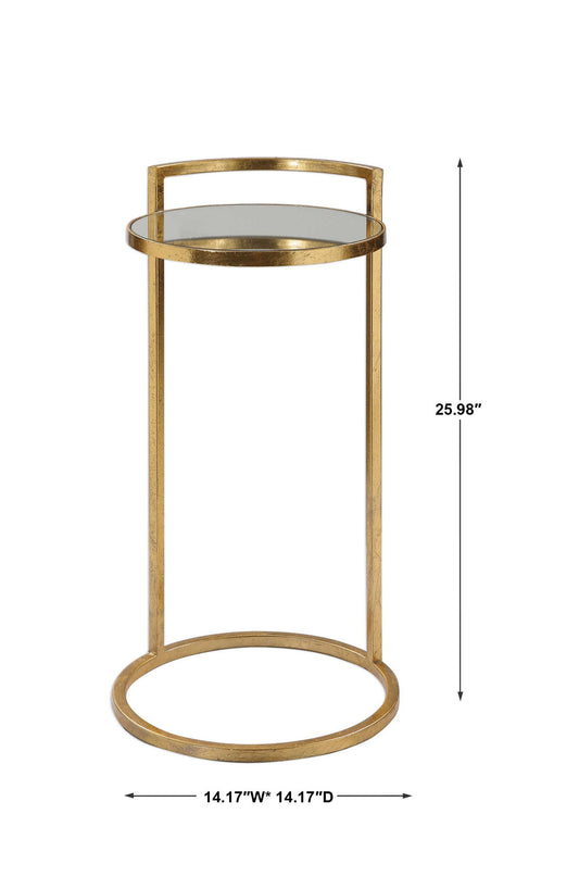 Cailin - Accent Table - Gold