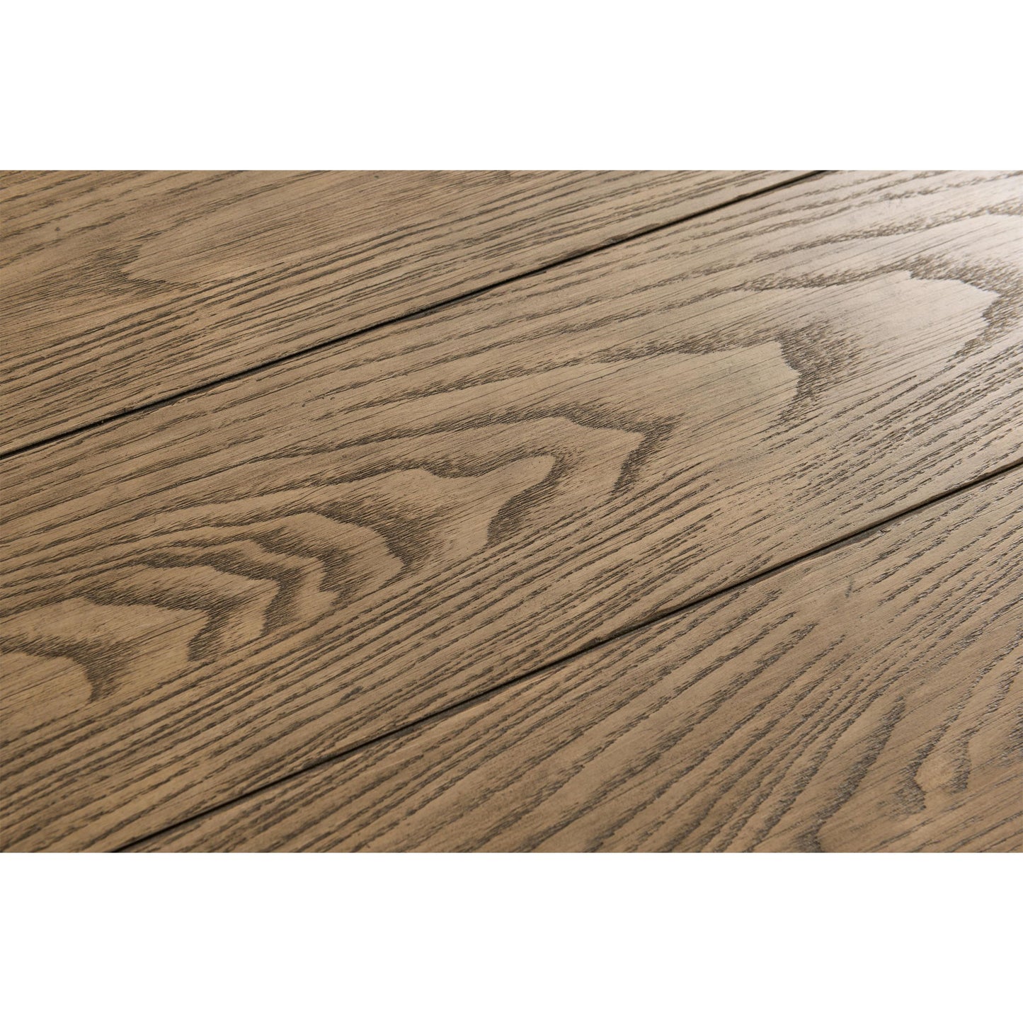Barrington Two Tone - Rectangular Coffee Table - Antique Oak / Matte Black
