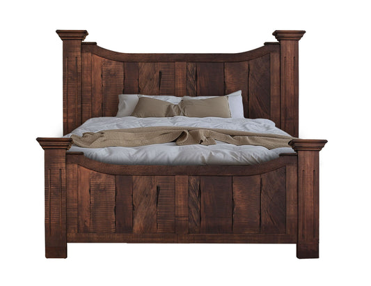 Madeira - Queen Footboard - Deep Brown