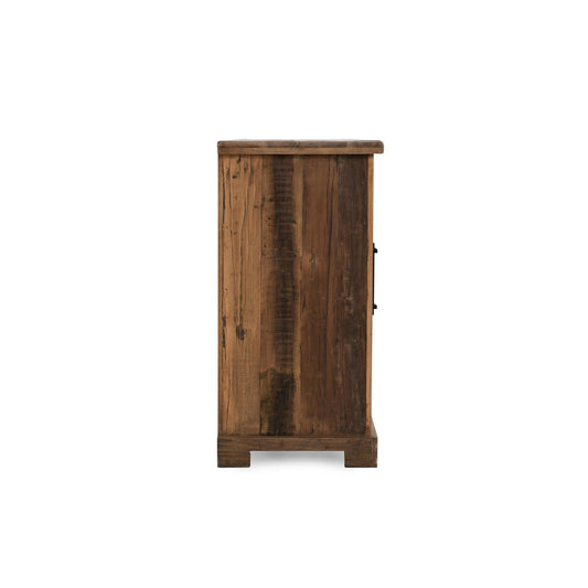 Zion - Wood 4 Door Cabinet - Natural