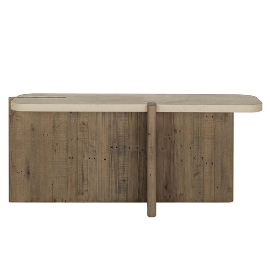 Dillon - Solid Wood Rectangle Console Table - Natural