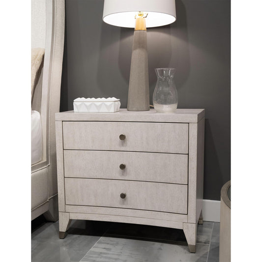 Hepburn - 3 Drawer Nightstand - White