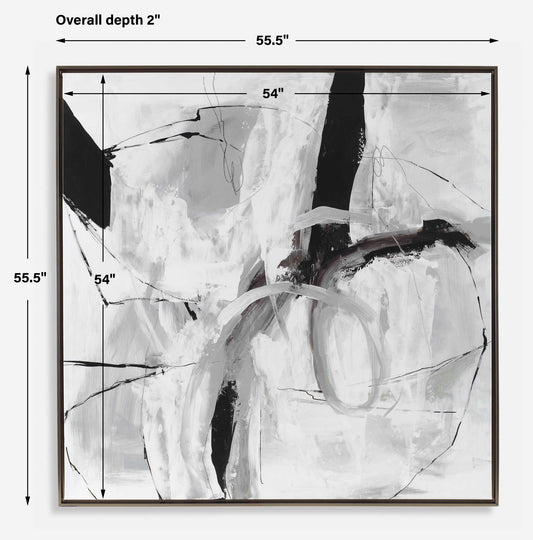 Looping - Eternity Framed Abstract Art