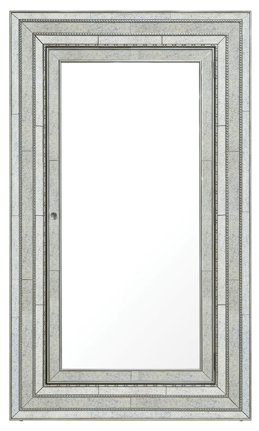 Melange - Glamour Floor Mirror With Jewelry Armoire Storage
