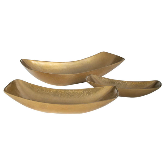 Anas - Bowls (Set of 3) - Antique Brass