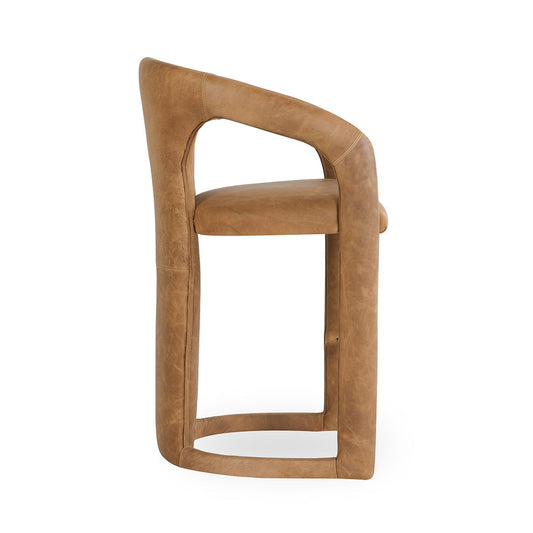 Archie - Counter Stool - Maple Brown