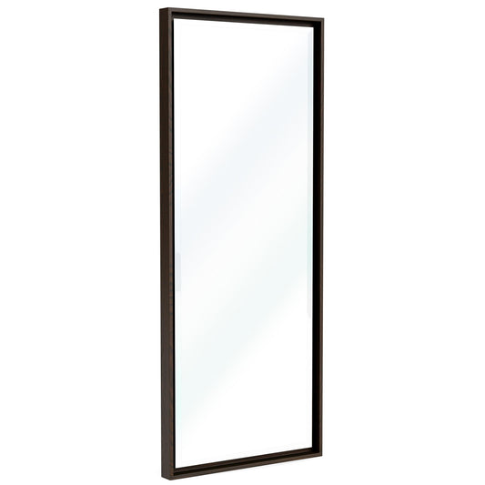Lydia - Accent Mirror - Dark Brown