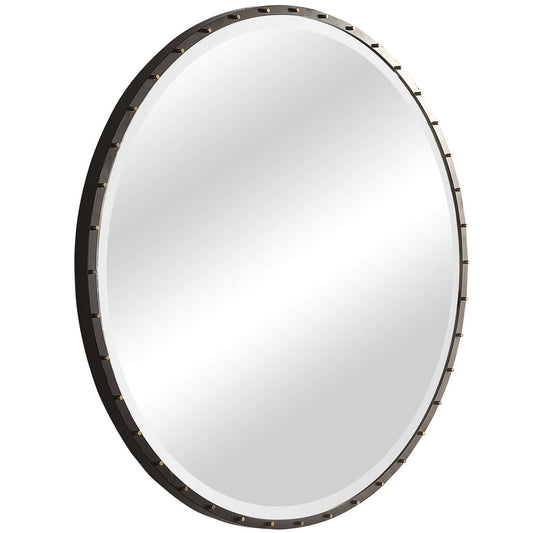 Benedo - Round Mirror - Black