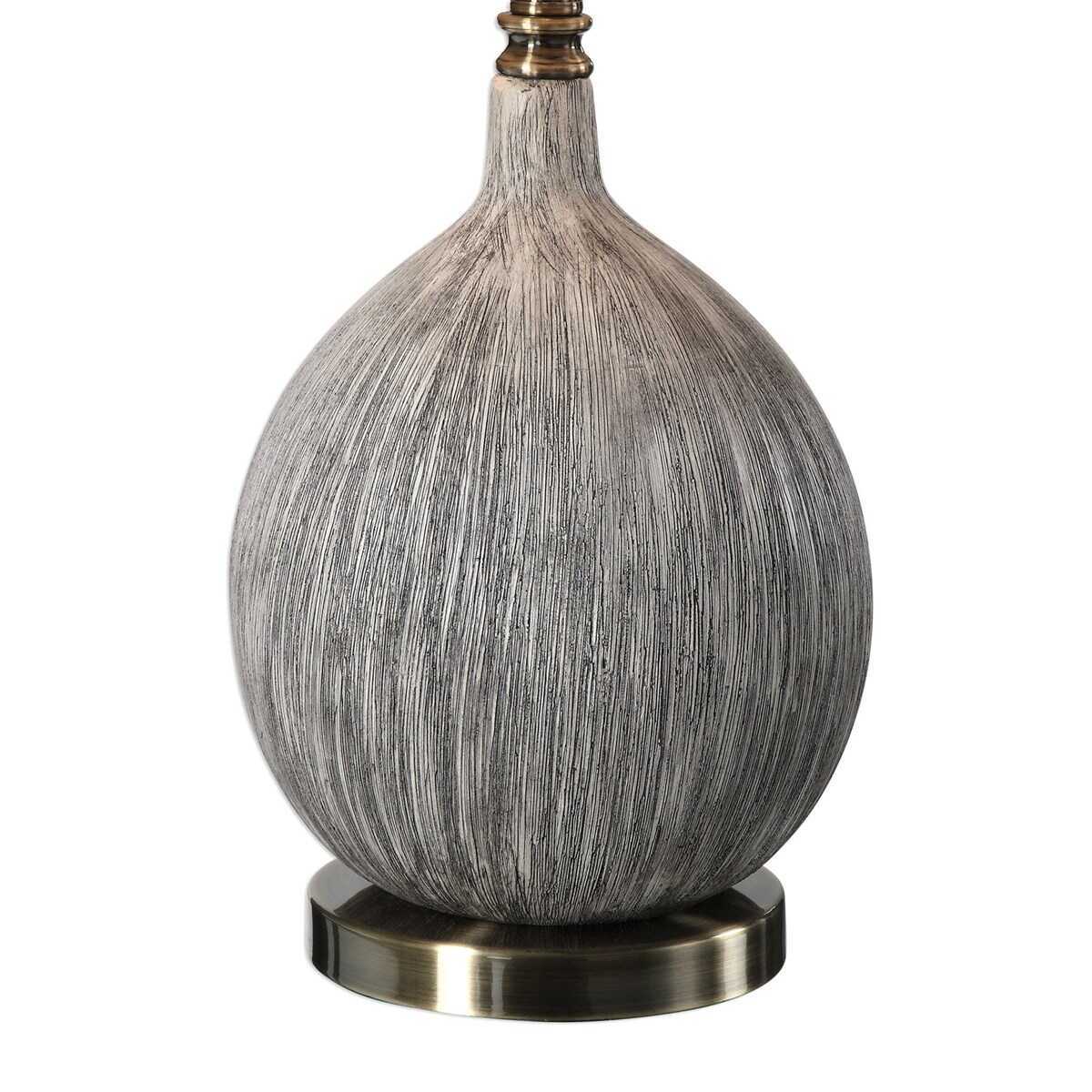 Hedera - Textured Table Lamp - Ivory